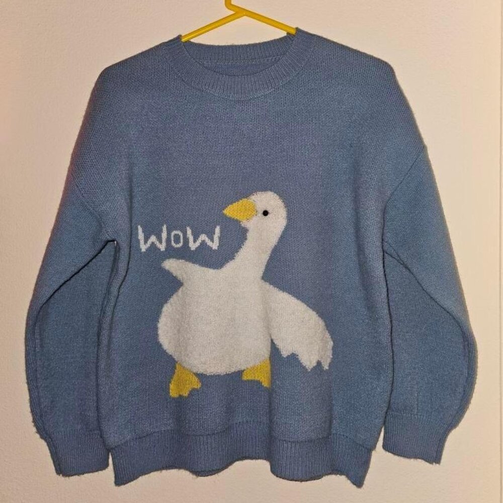 Silly goose sweater